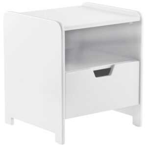 Jotex Bílý lakovaný noční stolek CAMPO 42 x 42 cm