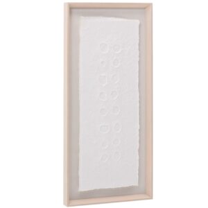 Abstraktní obraz Kave Home Olvin 94 x 44 cm