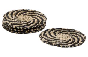 Set čtyř podtácků z přírodních vláken Kave Home Zerim