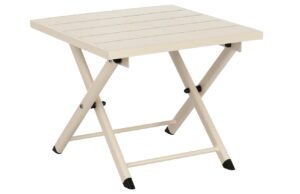 Bizzotto Hliníkový zahradní stolek Taylor 44 x 43 cm