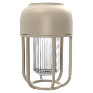 Houe Béžová kovová solární LED lampa Light No. 1