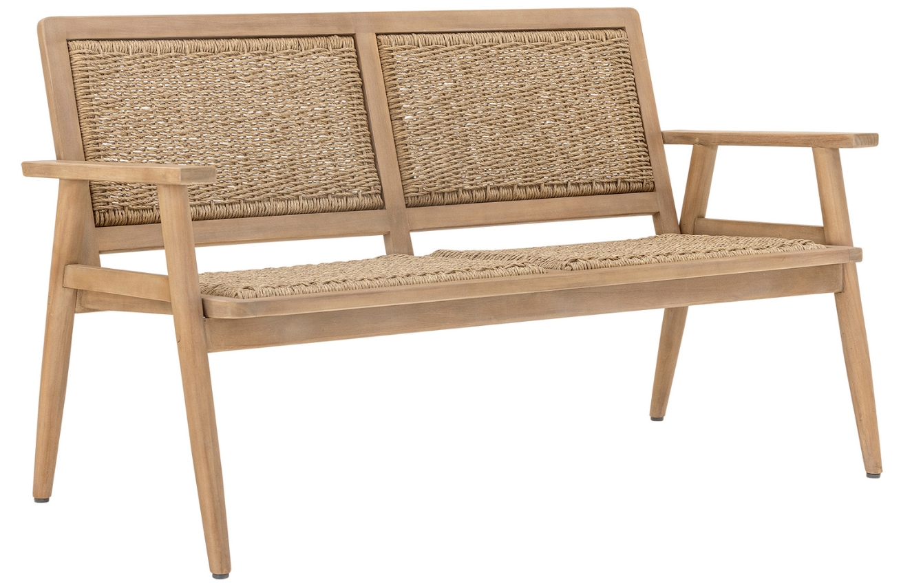 Bloomingville Dřevěná zahradní pohovka Sorrento 135 cm