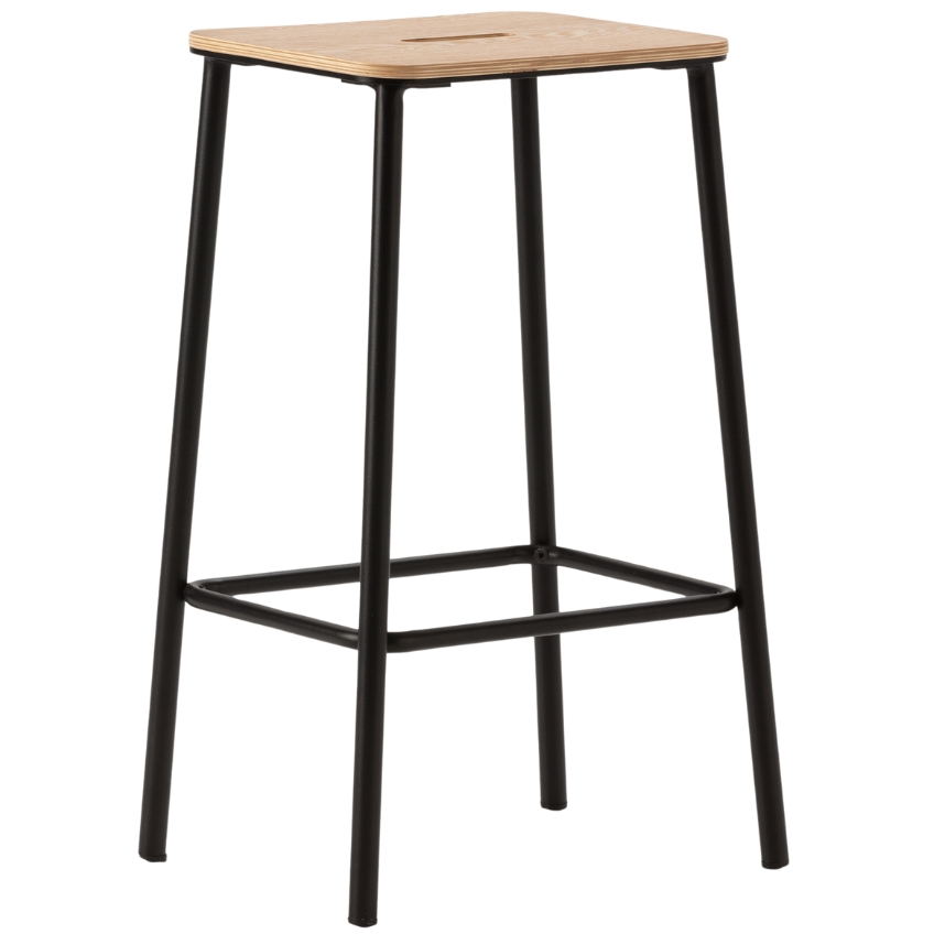 Marckeric Dřevěná barová židle Abba 65 cm