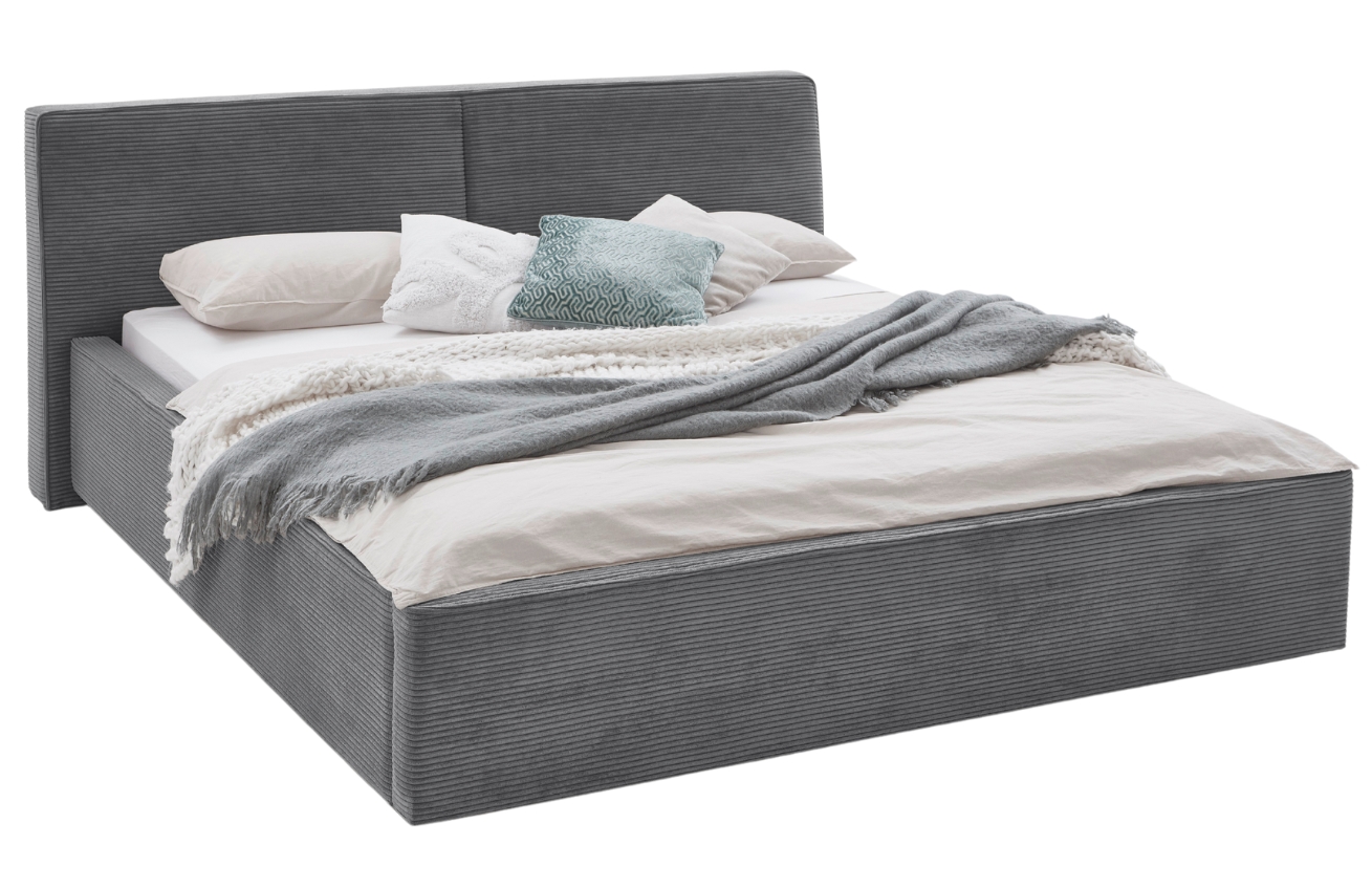 Meise Möbel Manšestrová postel Magnum 180 x 200 cm s úložným prostorem