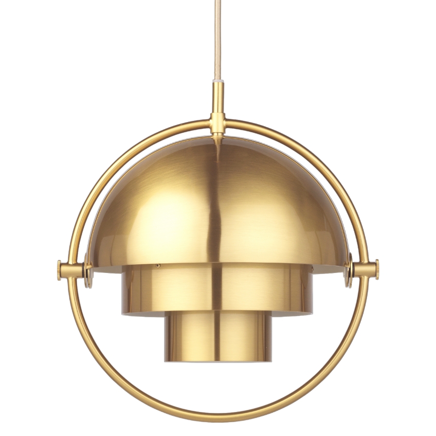 GUBI Kovové závěsné světlo Multi-Lite 22 cm