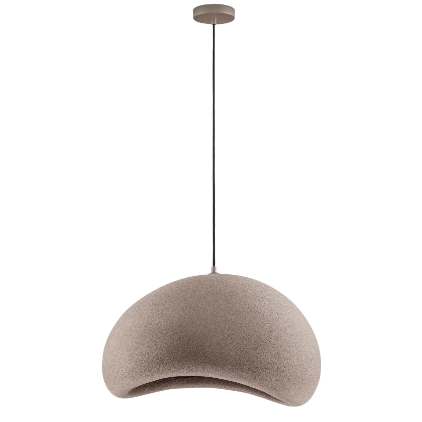 Nova Luce Hnědé závěsné světlo Aere 48 x 60 cm