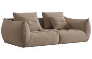 Micadoni Sametová pohovka Bloom 232 cm