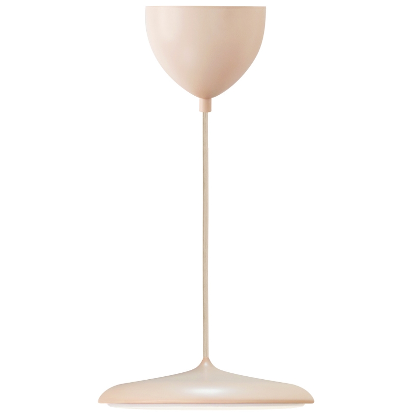 Nordlux Růžové kovové závěsné LED světlo Artist 25 cm