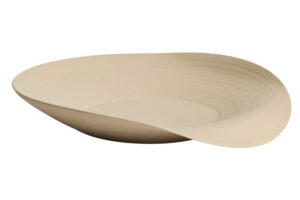 Kave Home Béžová keramická dekorativní mísa Ebenor Ø 40 cm