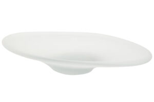 Kave Home Bílá skleněná dekorativní miska Vionze 34