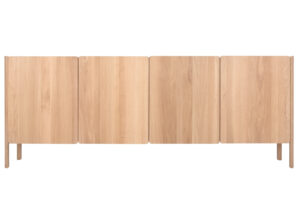 Gazzda Dubová komoda Dvor 220 x 42 cm