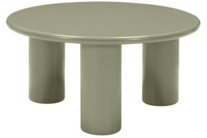 Nova Nook Zelený konferenční stolek Lecrel 80 cm
