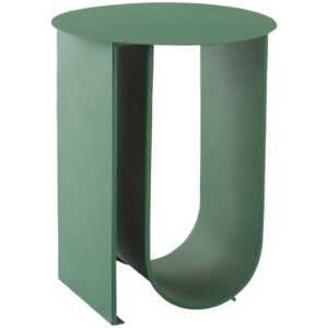 Jotex Zelený kovový odkládací stolek LOSTALLO 40