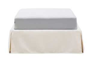 Kave Home Bílá jednolůžková postel Jaira 90 x 200 cm