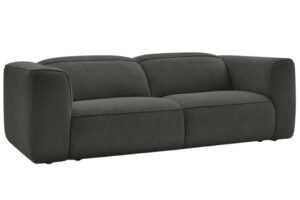 Bobochic Paris Tmavě šedá trojmístná pohovka William 240 cm