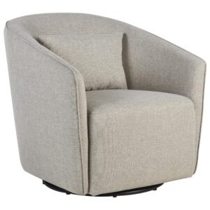 Světle hnědé otočné křeslo Quax Gomi