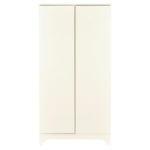 Světle žlutá dětská šatní skříň Quax Tsugi 96 x 58 cm
