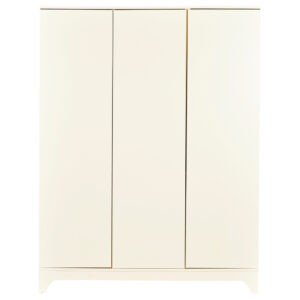 Světle žlutá dětská šatní skříň Quax Tsugi 144 x 58 cm