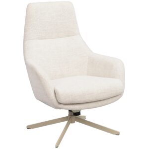 Rowico Béžové otočné křeslo CONROE