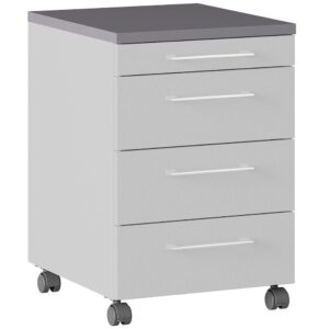 Germania Šedý pojízdný kontejner Profi 2.0 42 x 49 cm