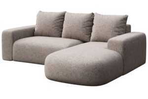 Rodier Šedá rohová pohovka Monce 255 cm