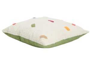 Kave Home Bílý bavlněný povlak na polštář Epifania 70 x 70 cm