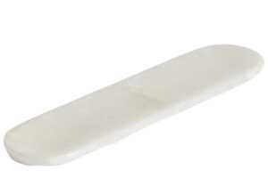 Kave Home Bílý alabastrový tác Noreli 40