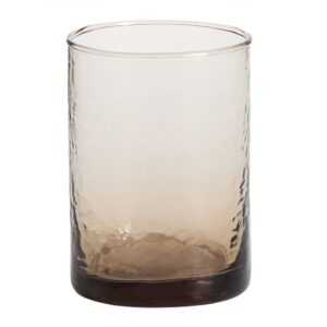 Kave Home Hnědá sklenička Obila