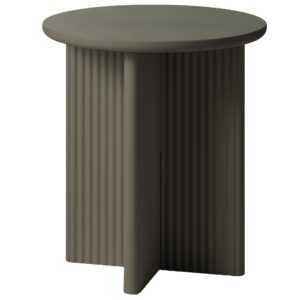 Unique Furniture Zeleno-šedý odkládací stolek Palma 50 cm