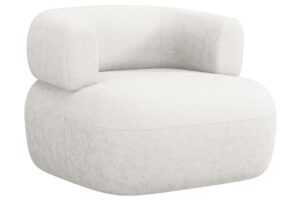 Windsor & Co Světle béžové křeslo Aldrin