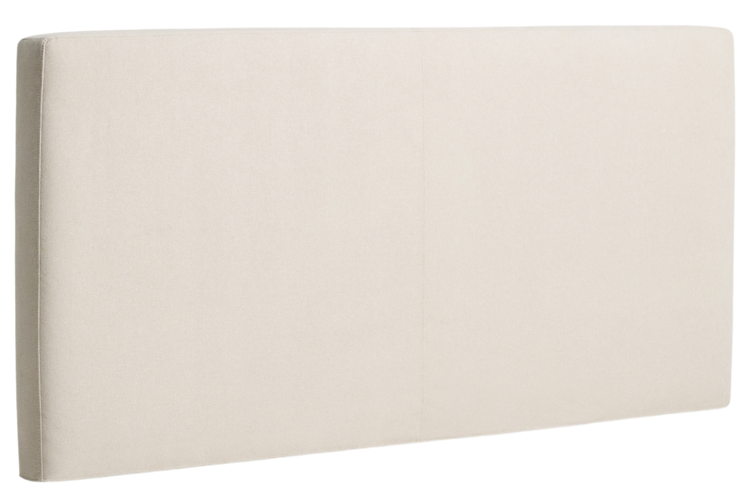 Kave Home Béžové čalouněné čelo k posteli Blok 180 cm