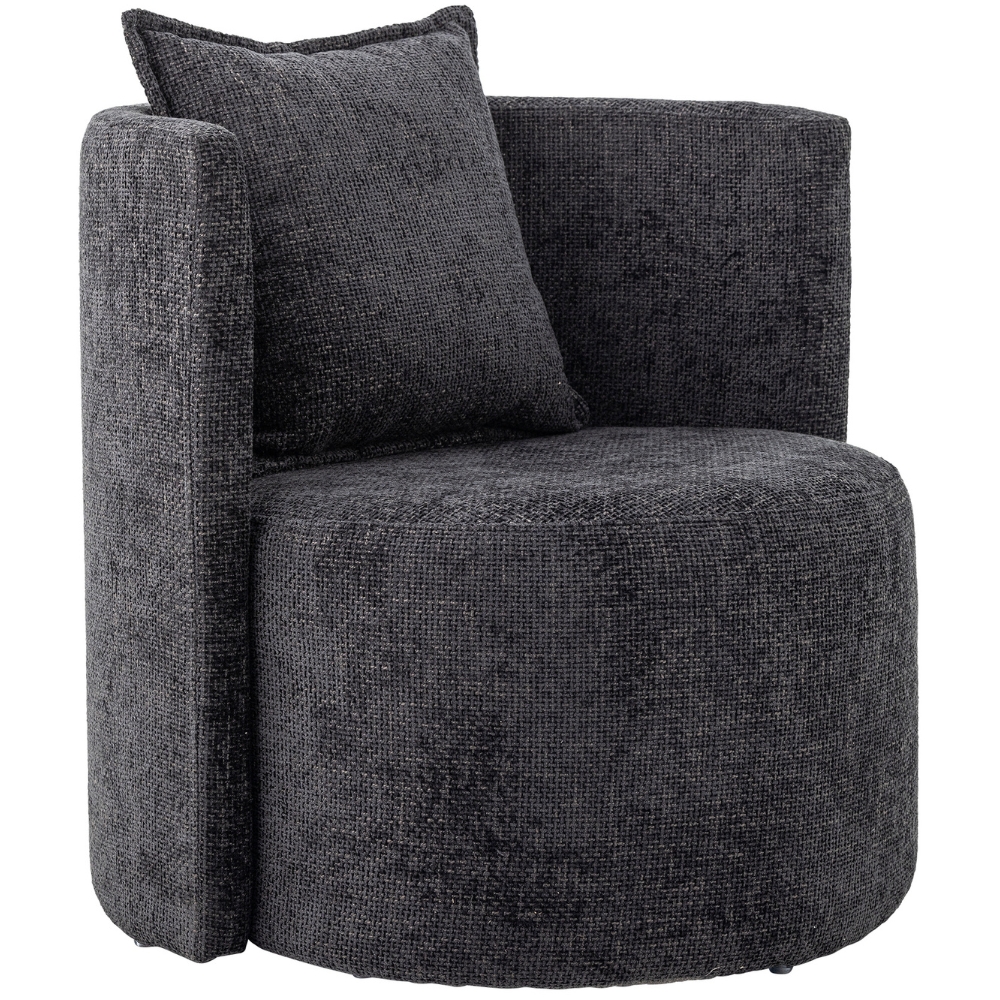 Bloomingville Šedé čalouněné křeslo Morris