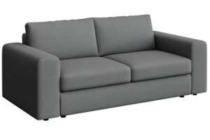 Rodier Šedá trojmístná pohovka Baga 218 cm