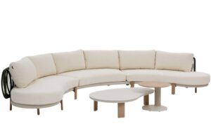 Hespéride Zahradní set dvou stolků a pohovky Mylore