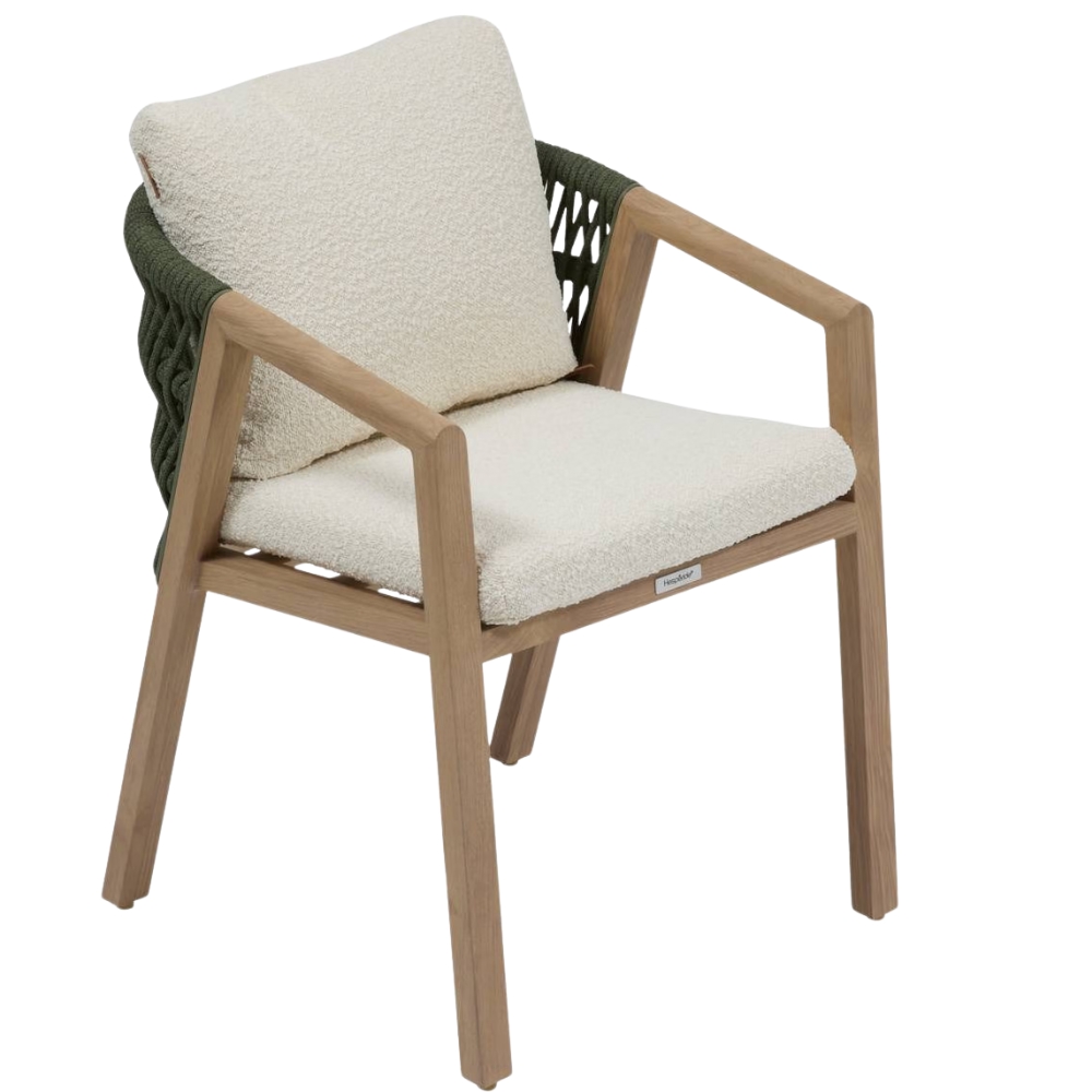 Hespéride Zelená kovová zahradní židle Mylore