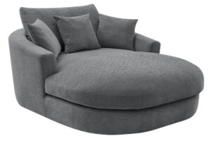 Bobochic Paris Tmavě šedá lenoška Belem 198 cm